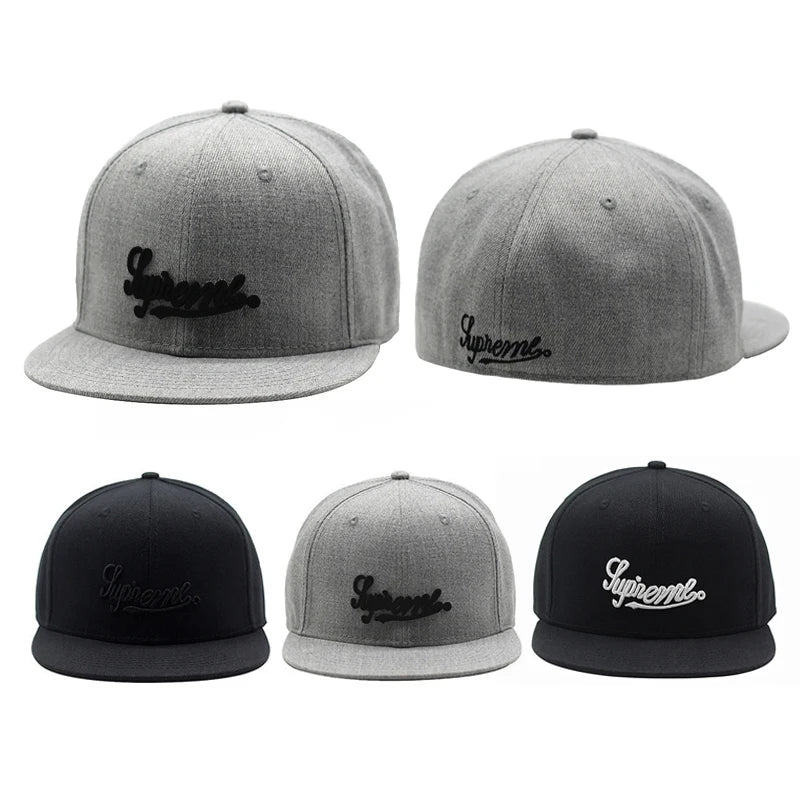 Hímzett, teljesen zárt, testre szabott sapka, New York-i méret, Trucker, Bboy, férfi, karimás, hiphop, sima, baseball, snapback, lapos karimájú, Era