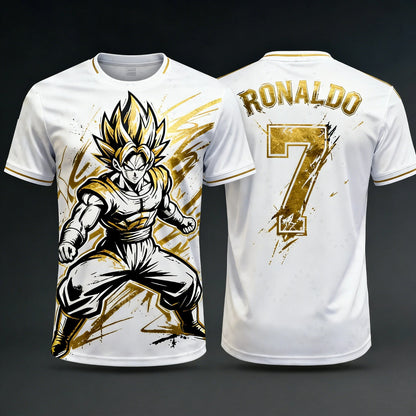 2026 New Arrivals Dragon Ball Z Goku Vegeta Special Edition Football Jersey Ronaldo No.7 Football T-shirt Fan Special Jersey top