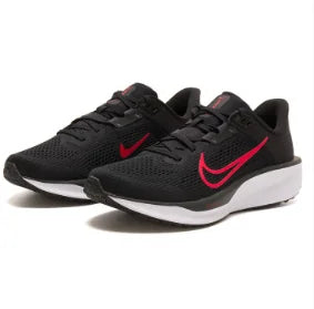 NIKE QUEST 6 FD6033-001, chaussures de course pour hommes authentiques, à semelle épaisse, légères, résistantes à l'usure, respirantes et à tige basse.