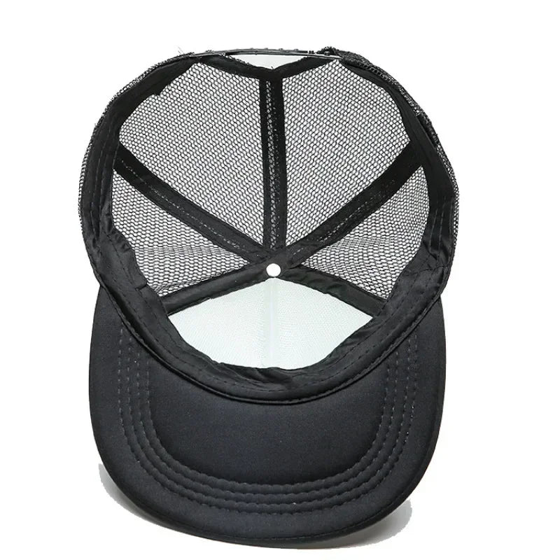 Cute SpongeBobs Baseball Cap Movie Cartoon Round Role Boy Girl Kids Adult Sport Casual Sunshade Adjustable Anime Peaked Mesh Hat