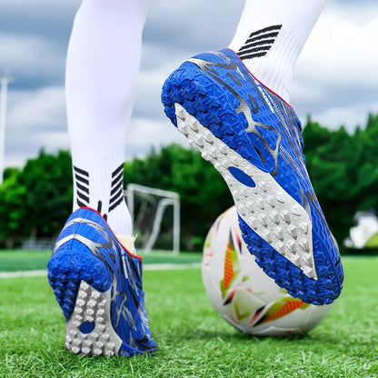 New Men Soccer Shoes Sport Training Football Boots Soft Ultralight Breathable Professional Sneakers Unisex Grass Cleats Match