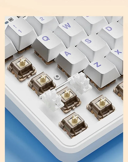 AULA F108 PRO Esports Gaming Mechanical Keyboard Three Mode Custom Multi-Knob RGB Backlight Keyboard with TFT Smart Display