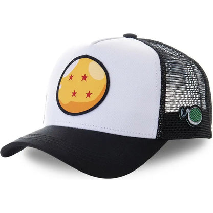 Dragon Ball Z stílusú anime Son Goku pamut új baseball sapka férfiaknak és nőknek, hiphop, apáknak, állítható hálós sapka, teherautós sapka