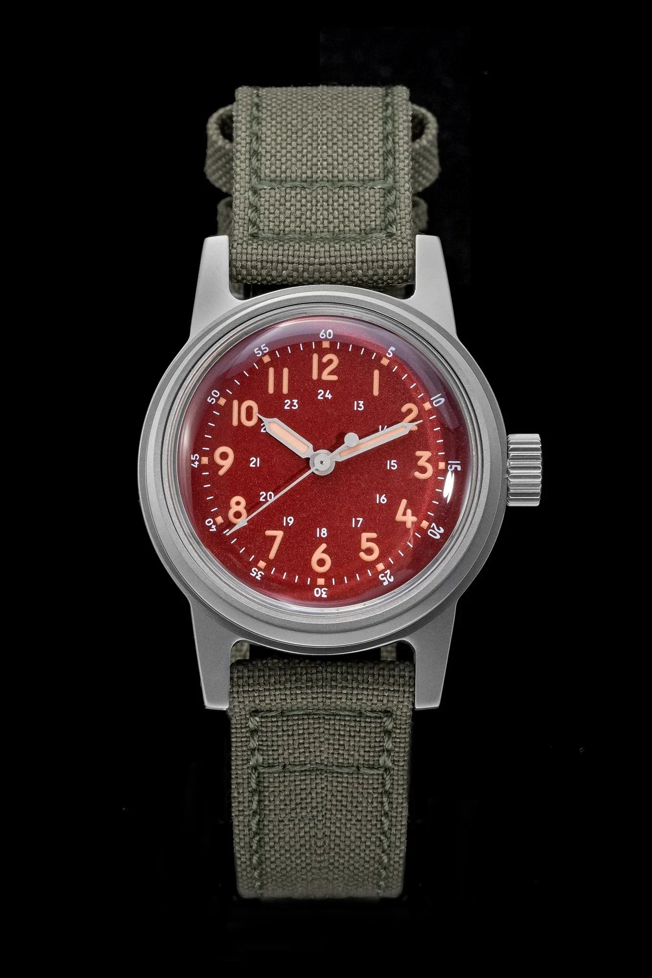 THORN Retro Military Watch 36mm Made of NH35A Movement SHY-043 Sport Watch Unisex Men's and Women's Luxury