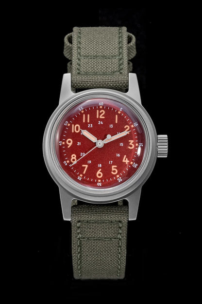 THORN Retro Military Watch 36mm Made of NH35A Movement SHY-043 Sport Watch Unisex Men's and Women's Luxury
