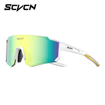 SCVCN Sunglasses for Women Cycling Glasses Bike UV400 Eyewear Sports MTB Outdoor Goggles Men Bike Sunglasses Multi Color Riding