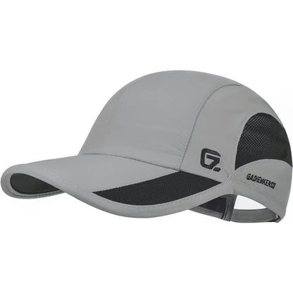 GADIEMKENSD Unisex Quick Dry Sports Cap - Running, Hiking, Golf - Sun Protective Outdoor Cap (Gorra Running, Boné Corrida）