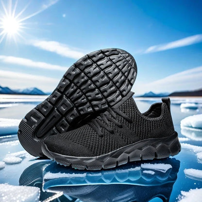Heren sneakers van mesh, lichtgewicht damesschoenen, casual platte schoenen, hardloopsportschoenen voor heren, zachte ademende tennissneakers voor mannen