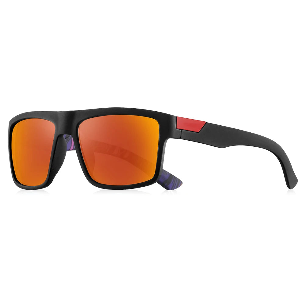 CRIXALIS Full Frame Square Fashion Sunglasses Men Driving Fishing Running Outdoor Various Colors To Choice Anti-reflective UV400