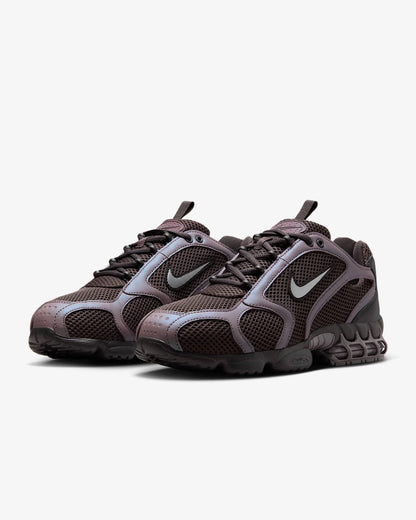 Nike Air Zoom Spiridon Cage 2 Унисекс ниски ежедневни обувки, издръжливи на износване, сиво-червени, за ежедневен стил CJ1288-600