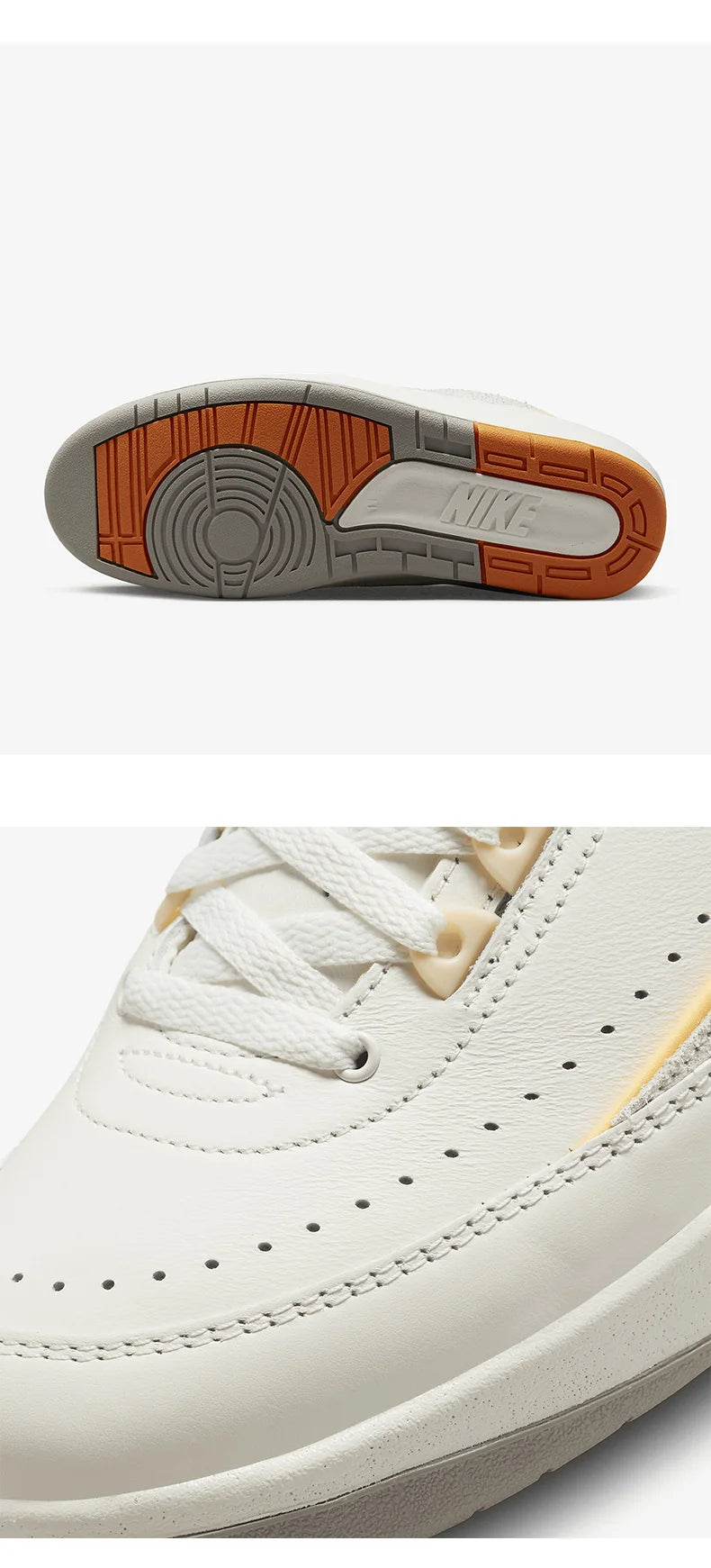 Nike Authentic Air Jordan 2 herr- och damskor, låga sport- och fritidsskor DV9956-118