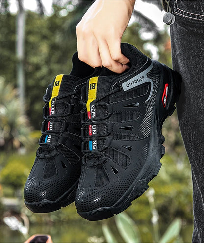 New Outdoor Men's Shoes Men's Anti Slip mountaineering Shoes Travel Hiking Adventure Footwear Fashionable Casual Sneaker
