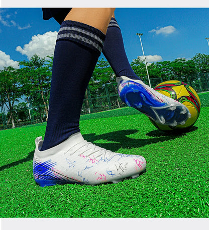 New Men’s Soccer Shoes Top Quality Wholesale Cleats Football Boots Training Non-Slip Sneakers FG Drop Shipping Unisex Adult