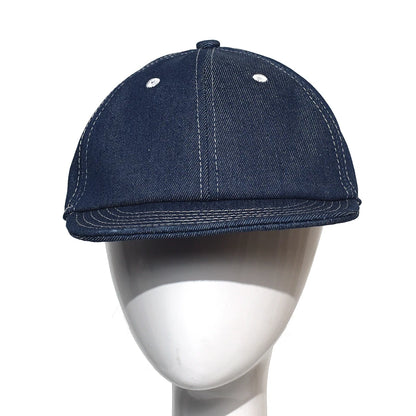Four Seasons Fashion Short Brim Denim Baseball Cap Men Women Dad Hat Adjustable Trucker Style Low Profile Caps