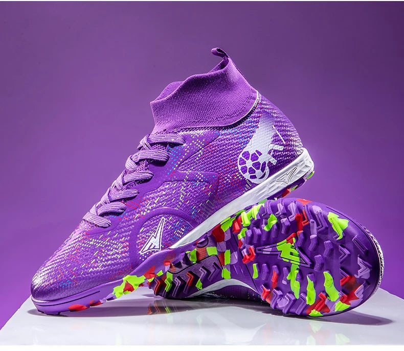 Nieuwe voetbalschoenen voor heren, ademende trainingsschoenen met noppen voor gras, lange spikes voor wedstrijden, indoor sneakers, ultralicht, dropshipping