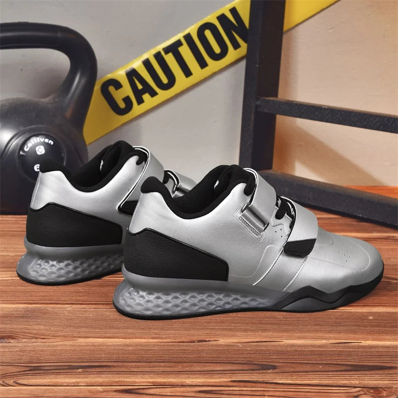 Επαγγελματικά παπούτσια άρσης βαρών για άνδρες και γυναίκες, για powerlifting, squat και προπόνηση, με σκληρή σόλα, σταθερό τακούνι και αντιολισθητικό σχεδιασμό