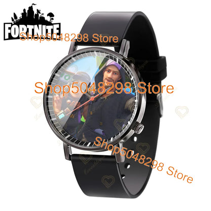 Fortnite Wristwatch for Men Women Watch Battle Game Print 2025 New Watches Quartz Wristwatch Female Children's Birthday Gifts