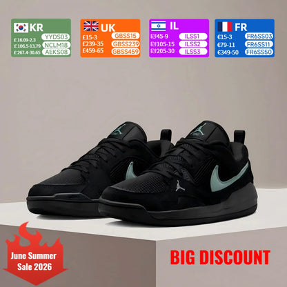 Pánské nízké protiskluzové a odolné tenisky Nike Air Jordan CMFT Era – černé stylové a univerzální volnočasové tenisky HJ6777-002