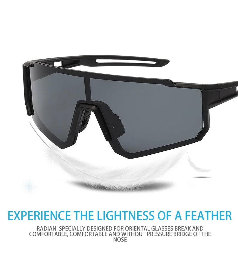 Polarised Sunglasses Cycling Goggles UV400 Cycling Eyewear Men's Women's Sports Glasses Bicycle Protective Eyewear Cycling Gear