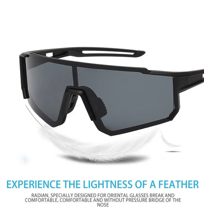 Polarised Sunglasses Cycling Goggles UV400 Cycling Eyewear Men's Women's Sports Glasses Bicycle Protective Eyewear Cycling Gear
