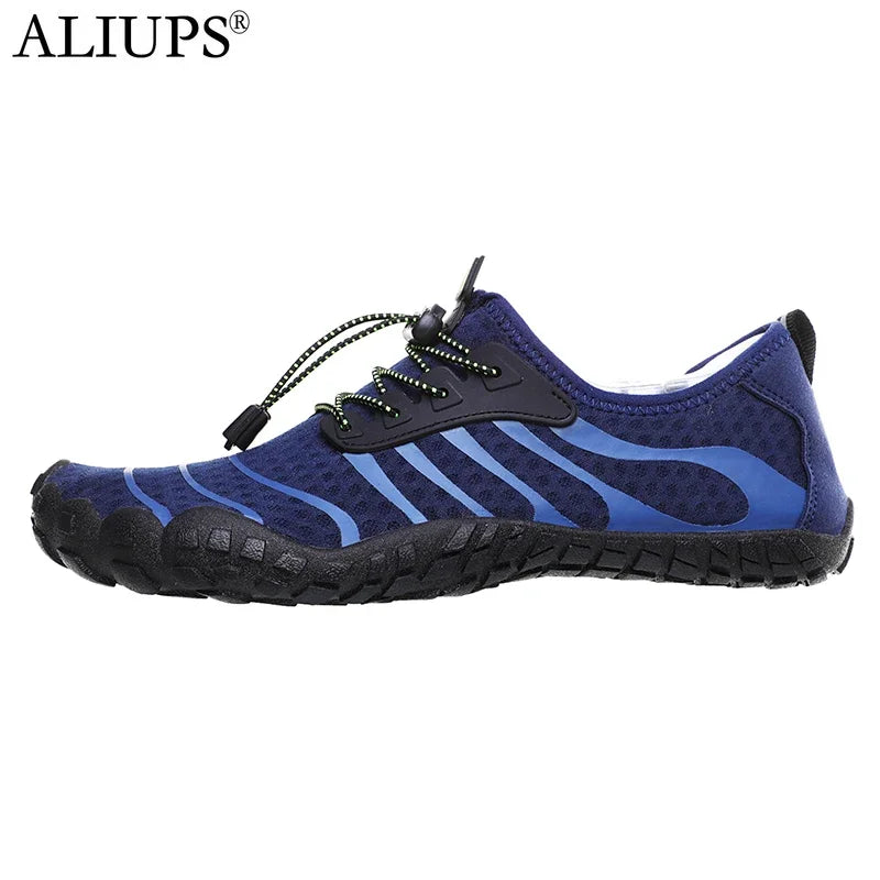 Pánské aqua boty do vody a na plavání, dámské tenisky, dětské barefoot boty pro chlapce, plážové sandály, rychleschnoucí obuv k řece, moři, potápění a do posilovny