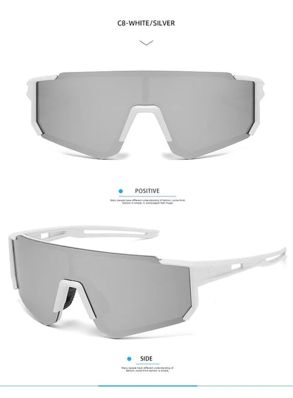 Polarised Sunglasses Cycling Goggles UV400 Cycling Eyewear Men's Women's Sports Glasses Bicycle Protective Eyewear Cycling Gear