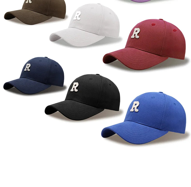 New model Big Head Baseball Cap for Men Cotton Outdoor Sport Snap Back Cap Dad Hats R Lette Large Size Deepen Trucker Cap