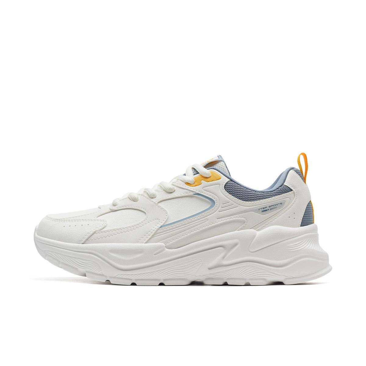 Zapatillas deportivas informales de invierno para hombre de Xtep, estilo urbano, acolchadas, ligeras, resistentes al desgaste y transpirables, modelo 875419320005