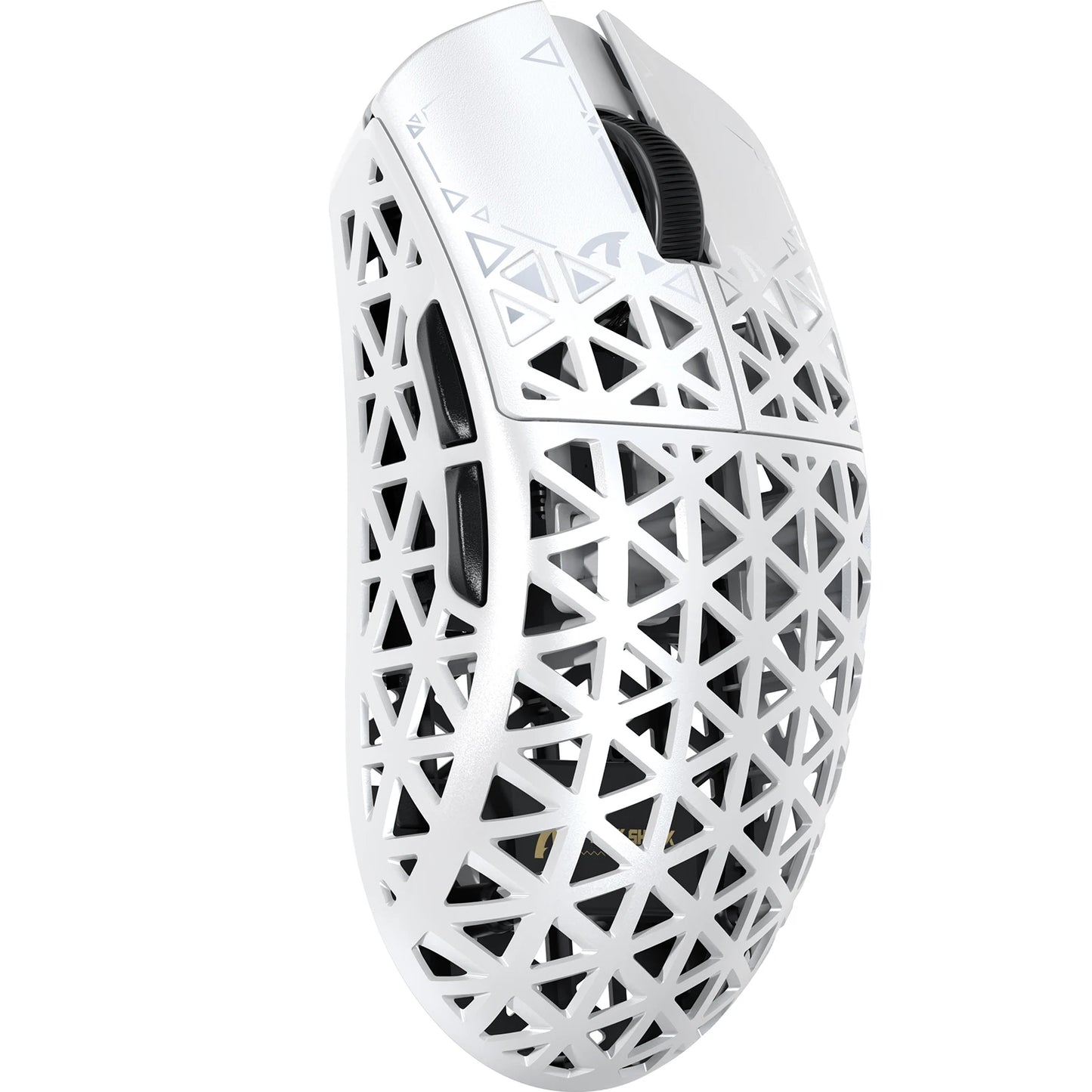 Mouse de gaming wireless ATTACK SHARK R5 Ultra Carbon Fiber, senzor de gaming PixArt PAW3950MAX, 42000DPI, 8000Hz, MCU Nordic 52840