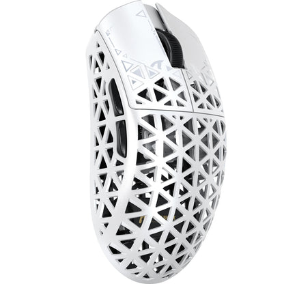 Mouse de gaming wireless ATTACK SHARK R5 Ultra Carbon Fiber, senzor de gaming PixArt PAW3950MAX, 42000DPI, 8000Hz, MCU Nordic 52840