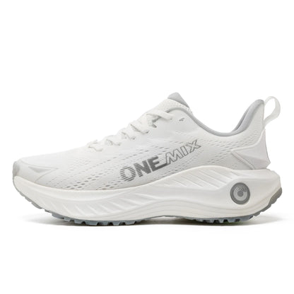 ONEMIX Chaussures de course décontractées Chaussures de jogging d'été respirantes Chaussures de sport légères pour homme Chaussures de sport pour femme Chaussures de sport amortissantes pour homme