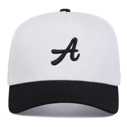 Unisex „A Letter Side Los Angeles” hímzéses baseball sapka, tavaszi-őszi, szabadtéri, állítható, alkalmi sapka, napvédő sapka, sportsapka