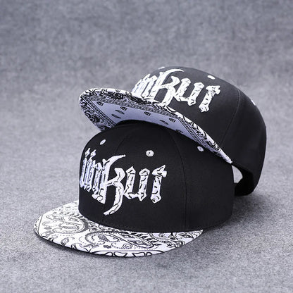 Gorra de béisbol unisex con alfabeto, estilo urbano de verano, bordada, con botón trasero, para exteriores, hip hop, ajustable y casual para hombre y mujer