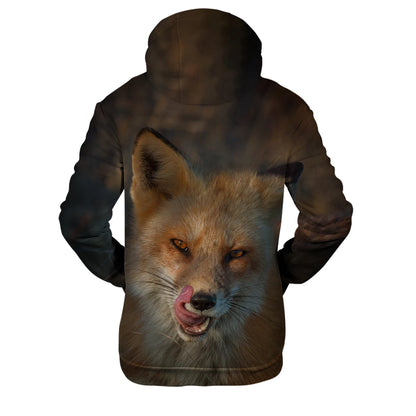 Sudaderas con capucha y sudaderas casuales con estampado 3D de zorro, cómodas y originales, estilo hip hop popular, para hombre/mujer y adulto/niño