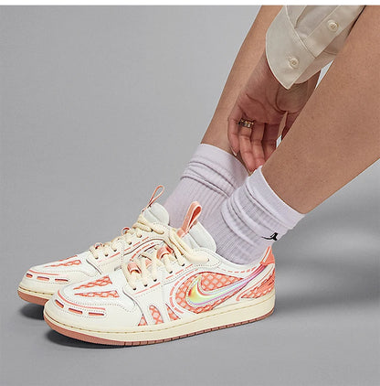Nike Äkta JORDAN klassiska, dämpade fritids- och sportskor för damer HQ2186-180