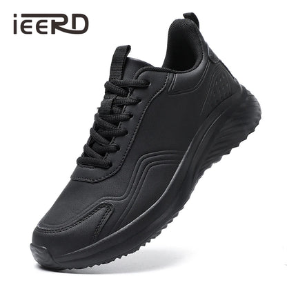Autumn and Winter Men's Waterproof Sneakers, Soft and Cushion Sport Shoes for Walking, Plus Size 39-48 Casual Shoes for Men