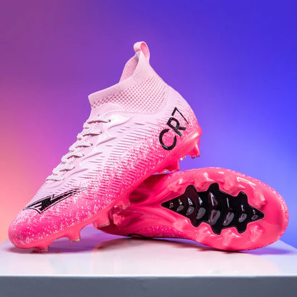 Autumn Hot Selling Shock-Absorbing Adult Football Shoes Soft and Stable Sports Shoes Rebound Wrapped Lightweight Cleats