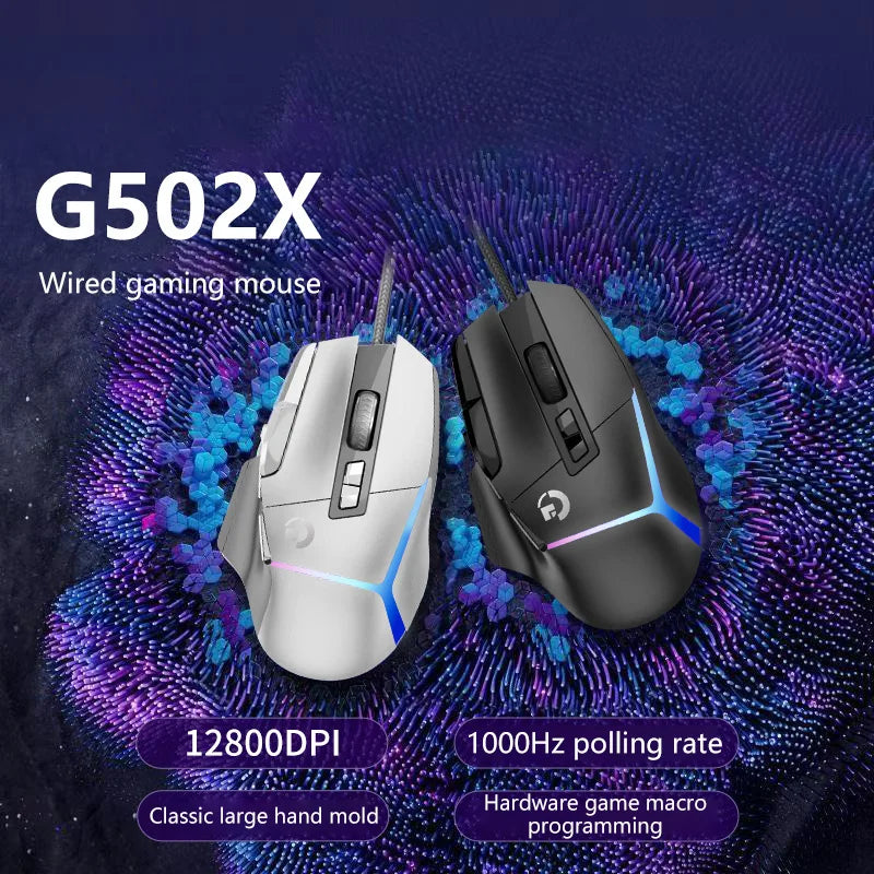 Wireless Gaming Mouse Ergonomics USB Rechargeable Bluetooth Mice Optical Sensor Programming Gaming Mice with Wired For Windows