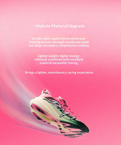 BMAI 42km Marathon Running Shoes Men and Women Luxury Carbon Plate Trainers Cushion Breathable Men's Sports Sneakers