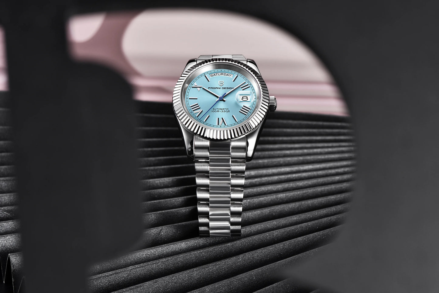 PAGANI DESIGN 2024 New DD40 NH36A Men's Watches Luxury Automatic Mechanical Watch For Men AR Sapphire Glass Date Wristwatch Men