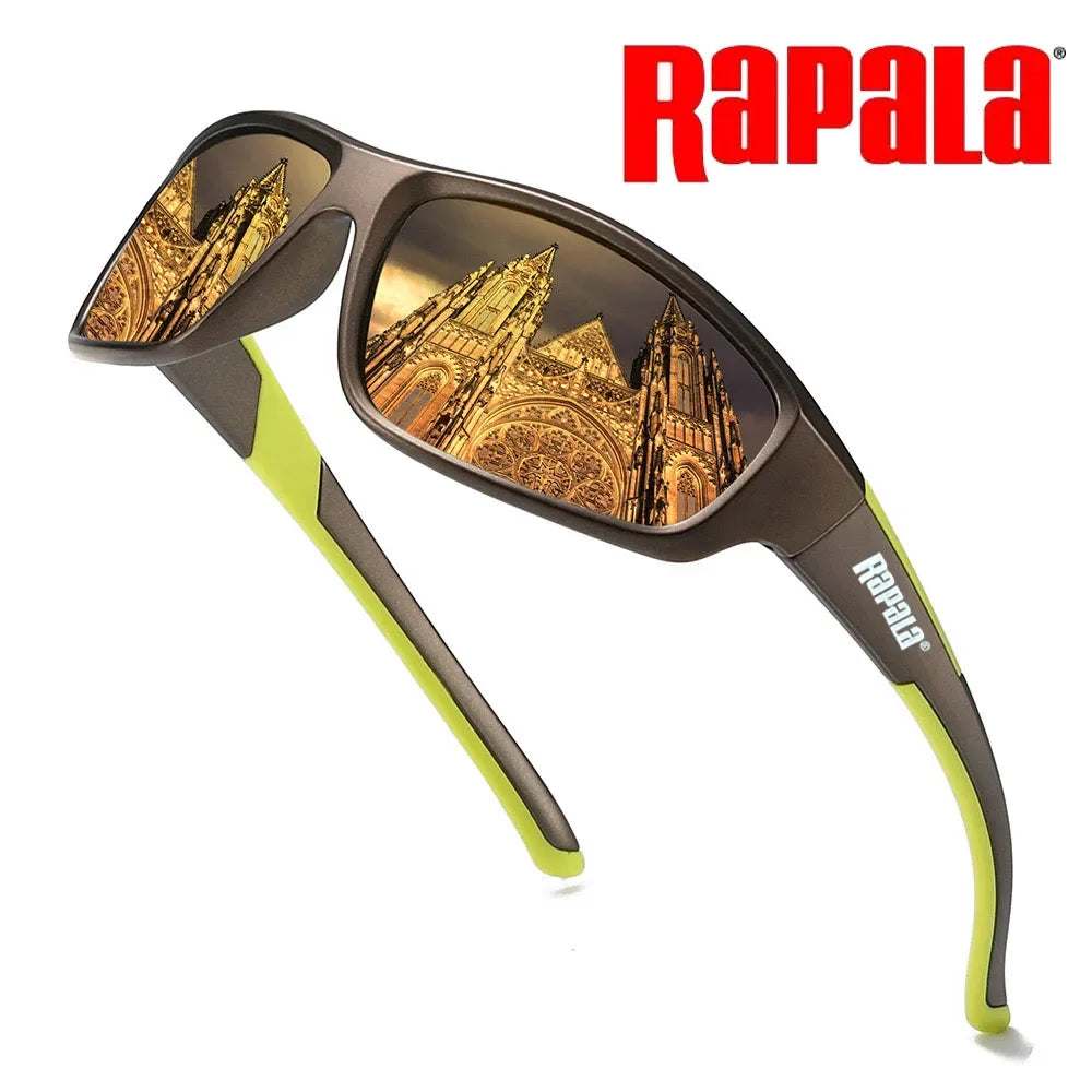 Original Rapala Polarized Fishing Sunglasses Men's Driving Shades Male Sun Glasses Hiking Classic UV400 Eyewear