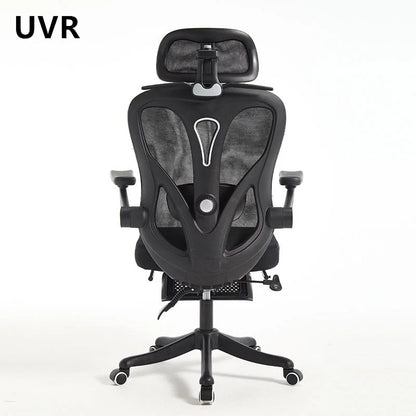 UVR Ergonomic Office Chair with Reclining Mesh Back, Adjustable Height Computer Chair, Comfortable Executive Desk Chair for Home & Office