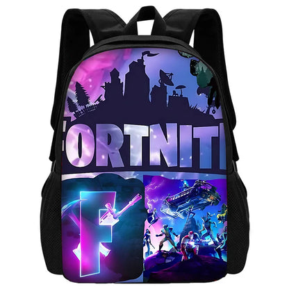Classic Game Fortnites Kids Backpacks Boys and Girls Student Birthday Gift Child School Bags Unisex Camping Durable Rucksack