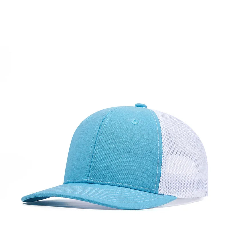 38 színű hálós trucker sapka, outdoor snapback, „dad hat”, hiphop, férfiaknak és nőknek, állítható, fiúknak és lányoknak, baseball sapka