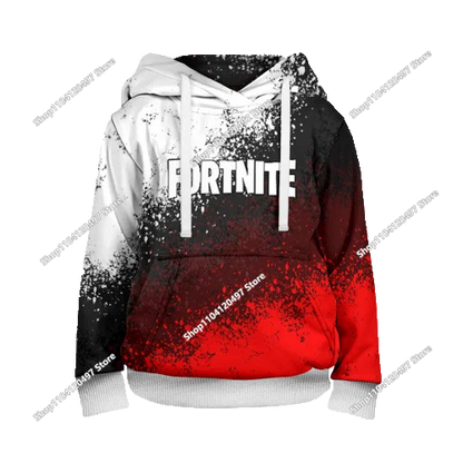 Children Clothes Birthday Cute Gifts Fortnite Child Hoodies Battle Royale Boys Girls Anime Sweatshirt Kids Winter Pullover Tops