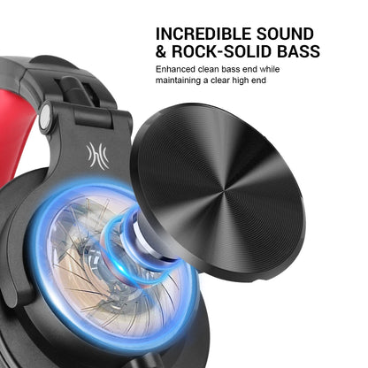 OneOdio kabelgebundene Over-Ear-DJ-Studiokopfhörer mit Mikrofon – Mixing- & Monitoring-Headset mit 40mm Treiber für Gaming & Aufnahmen