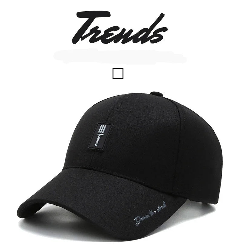 Cappellino da baseball da uomo per papà, cappellino da camionista, sportivo, per tutte le stagioni, per il tempo libero, con visiera parasole, cappellino da baseball da uomo
