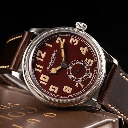 Hruodland 2024 New Retro Classic Men Watches Automatic Mechanical Stainless Steel Brown Leather Diving Wristwatch for Male