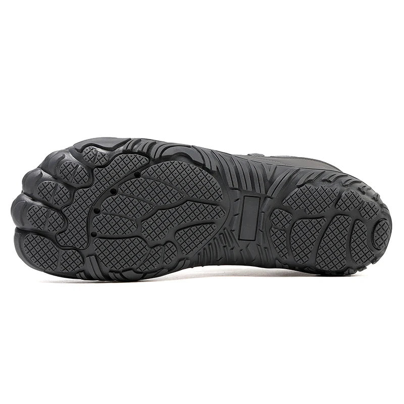 Simple Men's Shoes Lightweight Hiking Sports 2025 Wide Toe Barefoot Shoes Multifunctional Casual Mesh Breathable Walking Shoes