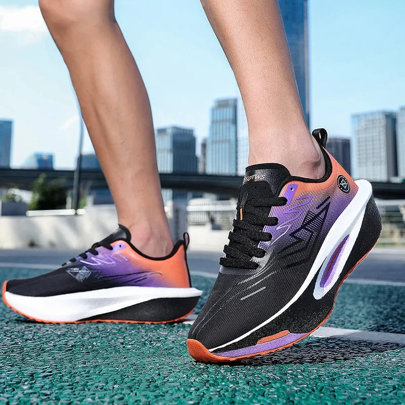 Men Running Shoes High-Quality Professional Training Lightweight Wear-Resistant Sports Flat Casual Sneakers for Men